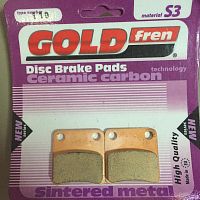 картинка Тормозные колодки GOLDfren S3 110 14697 от магазина moto-bazar61.ru