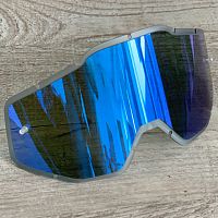 картинка Линза сменная 100% Injected antifog Accuri/Strata blue mirror 51004-022-02 от магазина moto-bazar61.ru