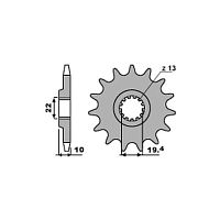 картинка Звезда ведущая PBR435.14 (JTF432.14) от магазина moto-bazar61.ru