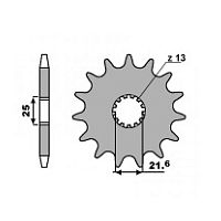 картинка Звезда ведущая PBR564.16 (JTF520.16) от магазина moto-bazar61.ru