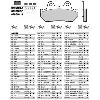 картинка Тормозные колодки BREMBO CARBON CERAMIC 07HO1010 от магазина moto-bazar61.ru