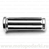картинка Ручки PW JOKER rubber, chrome 315-064 от магазина moto-bazar61.ru