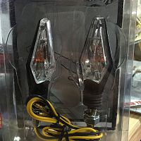 картинка Поворотники Chaft Silver blk IN666 от магазина moto-bazar61.ru