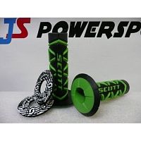 картинка Ручки SCOTT US MX DIAMOND+DONUTS GREEN/BLACK 219626-1089 от магазина moto-bazar61.ru