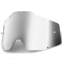 картинка Линза сменная 100% antifog Accuri/Strata mirror Silver 51002-008-02 от магазина moto-bazar61.ru