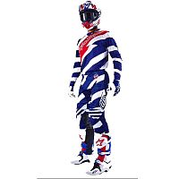 картинка Майка кросс Troy Lee Des SeAir Caution L white/navy 302014134 L от магазина moto-bazar61.ru
