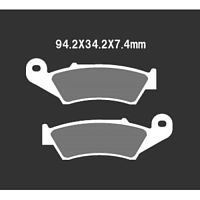 картинка Тормозные колодки VD-161JL от магазина moto-bazar61.ru