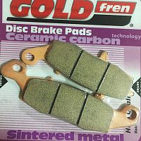 картинка Тормозные колодки GOLDfren S3 124 15941 от магазина moto-bazar61.ru