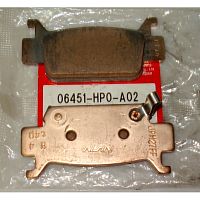 картинка Тормозные колодки HONDA 06451-HP0-A02 от магазина moto-bazar61.ru