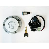 картинка Замок зажигания комплект CB400 06132 от магазина moto-bazar61.ru