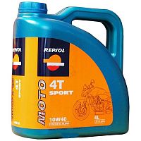 картинка Масло моторное REPSOL MOTO SPORT 4T 10W40 4L 6024/R от магазина moto-bazar61.ru