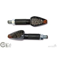 картинка Поворотники на ножке PW PEAK carbon 203-888 от магазина moto-bazar61.ru