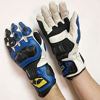 картинка Перчатки RS TAICHI GP-WRX wh/blue XL (CHINA) 17897 от магазина moto-bazar61.ru
