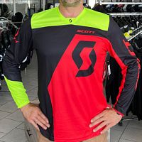 картинка Майка кроссовая SCOTT 350 Dirt black/red L SC-268607-1042001 L от магазина moto-bazar61.ru
