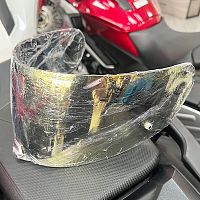 картинка Визор HJC HJ-29 зеркальный GOLD HHJ29G3001100 от магазина moto-bazar61.ru