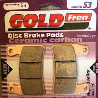 картинка Тормозные колодки GOLDfren S3 134 18164 от магазина moto-bazar61.ru