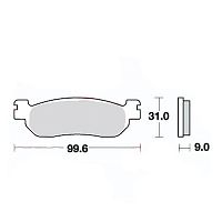 картинка Тормозные колодки TRW MCB699 от магазина moto-bazar61.ru