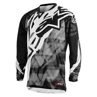 картинка Майка кроссовая ALPINESTARS RACER jersey gray/black XL от магазина moto-bazar61.ru
