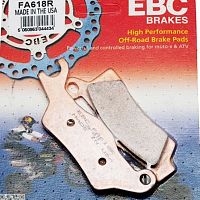 картинка Тормозные колодки EBC FA618R от магазина moto-bazar61.ru