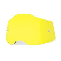 картинка Линзы кроссовые 100% YELLOW от магазина moto-bazar61.ru