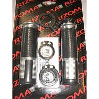 картинка Ручки RIZOMA MANOPOLE LUX SPORTGRIPS LUX BLACK GR213B от магазина moto-bazar61.ru