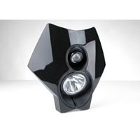 картинка Фара TRAIL TECH X2(SUZUKI) DUAL SPORT TORCH HALOGEN LIGHT, BLACK, H4 от магазина moto-bazar61.ru