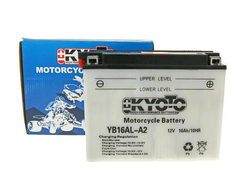 картинка АКБ KYOTO YB16AL-A2 от магазина moto-bazar61.ru