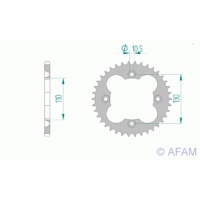 Звезда ведомая AFAM 10318-39