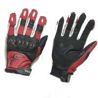 Перчатки BERIK motocross red/wh M 17903