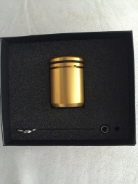 Тормозной бачок RIZOMA 26mm GOLD CT017G