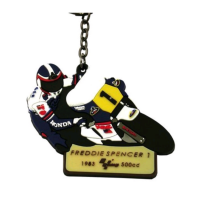 Брелок MotoGP Freddi Spencer #1 08668