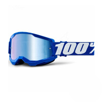 Очки кроссовые 100% STRATA 2 blue/mirror blue lens 50028-00002