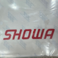 Наклейка Zeta на перо вилки Showa red/wh MO52-0111
