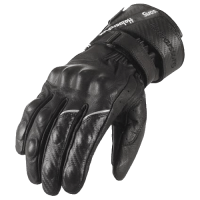 Перчатки HALVARSSONS кожа WIRE (чёрные, 9)