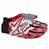 Перчатки ALPINESTARS RACER red/black XL