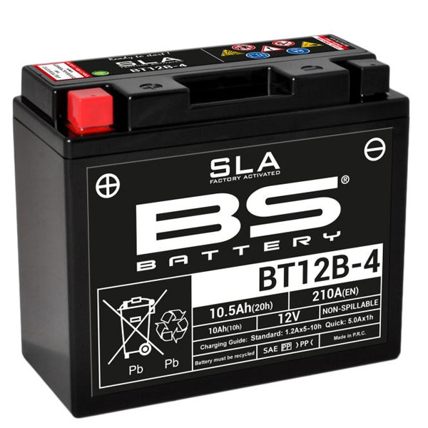АКБ BS-Battery BT12B-4 SLA (YT12B-BS) 20545