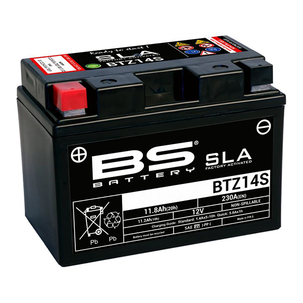 АКБ BS-Battery BTZ14S SLA (YTZ14S) 20630
