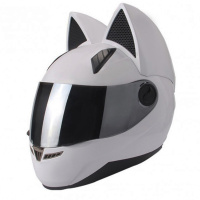Шлем с ушками NITRINOS white S 25758