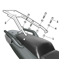 Крепление заднего кофра SHAD CBF 500/600/1000 H0CB64ST