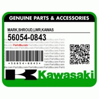 Наклейка KAWASAKI 56054-0843