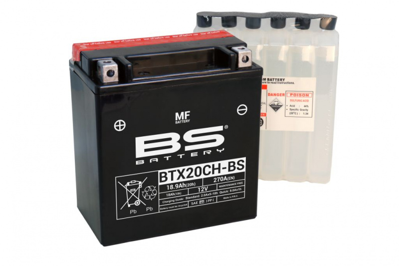 АКБ BS-Battery BTX20CH-BS (YTX20CH-BS) 16911