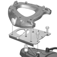 Крепление  кофра KAPPA KR5107 BMW F650/700/800GS