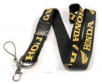 Шнурок для ключей HONDA yellow/blk 13150