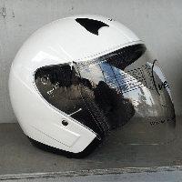 Шлем VEGA NT 200 Open Face metallic white S 15463