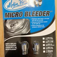 Воздушный клапан MICRO BLEEDER M5 x 0.8, SILVER (SHOWA, KAYABA) 11-0095