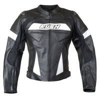 Куртка кожа RUSH Cyborg blk/white XL 31-04526
