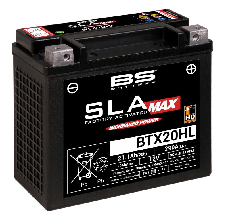 АКБ BS-Battery BTX20HL (FA) MAX HD (YTX20HL-BS) 17009
