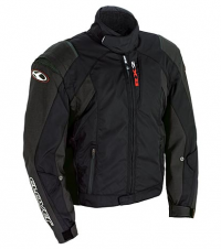Куртка CLOVER текстиль RX-2 BLACK/GRAY W XS
