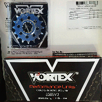 Цепь+звёзды VORTEX CK5154 Suzuki GSX-R750 11-13 CK5154