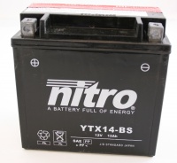 АКБ NITRO YTX14-BS